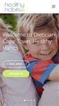 Mobile Screenshot of healthyhabits.co.za